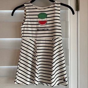 Made in Korea, adorable girls “watermelon” dress, 3-4T